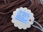 Wollgarn 8/4, 100g braun pflanzengef�rbt
