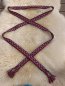 brettchengewebter G�rtel