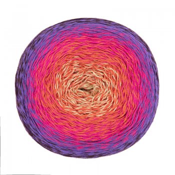 Gr�ndl Saragossa 250g, 1000m lila-pink-gelb