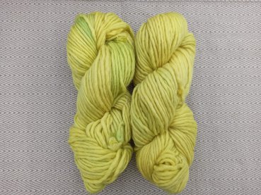 Dochtwolle 1/1, 100g gelb