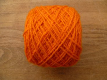 Wollzwirn 50g, 175 m, orange