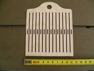 Webkamm zum Bandweben/Kammweben 27/10 schmal
