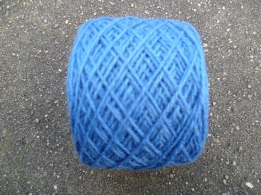 Wollzwirn 50g, 175 m, azurblau