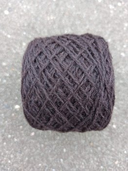Wollzwirn 50g, 175 m, ganz dunkelbraun