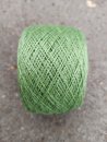 Leinengarn 3-fach gezwirnt, 50g, lindgr�n