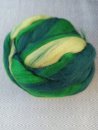Merinowolle, spinnfertig gek�mmt, Gr�nt�ne 100g