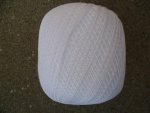Baumwollgarn Kn�uel 50g, wei�