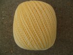 Baumwollgarn Kn�uel 50g, hellgelb