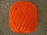 Baumwollgarn Kn�uel 50g, orange