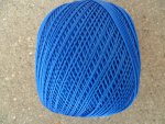 Baumwollgarn Kn�uel 50g, blau