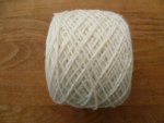 Wollzwirn 50g, 175 m, wollwei�/natur